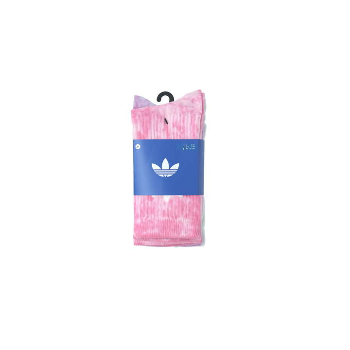 adidas Originals TIE DYE クルーソックス 3PACK BLISSPINK/BLISSLILAC/WHITE