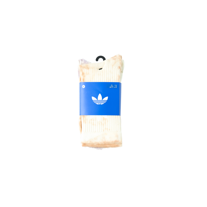 adidas Originals TIE DYE クルーソックス 3PACK HALOBLUSH/SILVERDAWN/CREAMWHITE