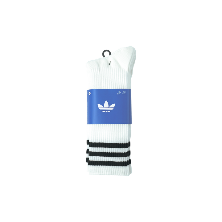 adidas Originals 3S HIGH CR SOCK スリーストライプス ハイクルーソックス 3PACK WHITE