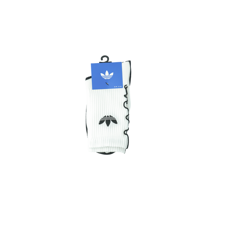 adidas Originals  RUFFLE CREW フリル クルーソックス 2PACK WHITE/BLACK