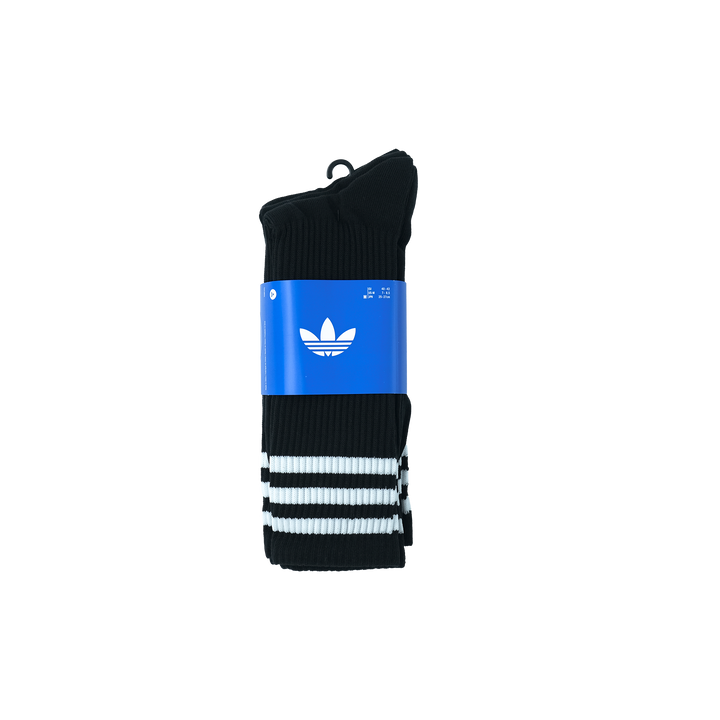 adidas Originals 3S HIGH CR SOCK スリーストライプス ハイクルーソックス 3PACK BLACK