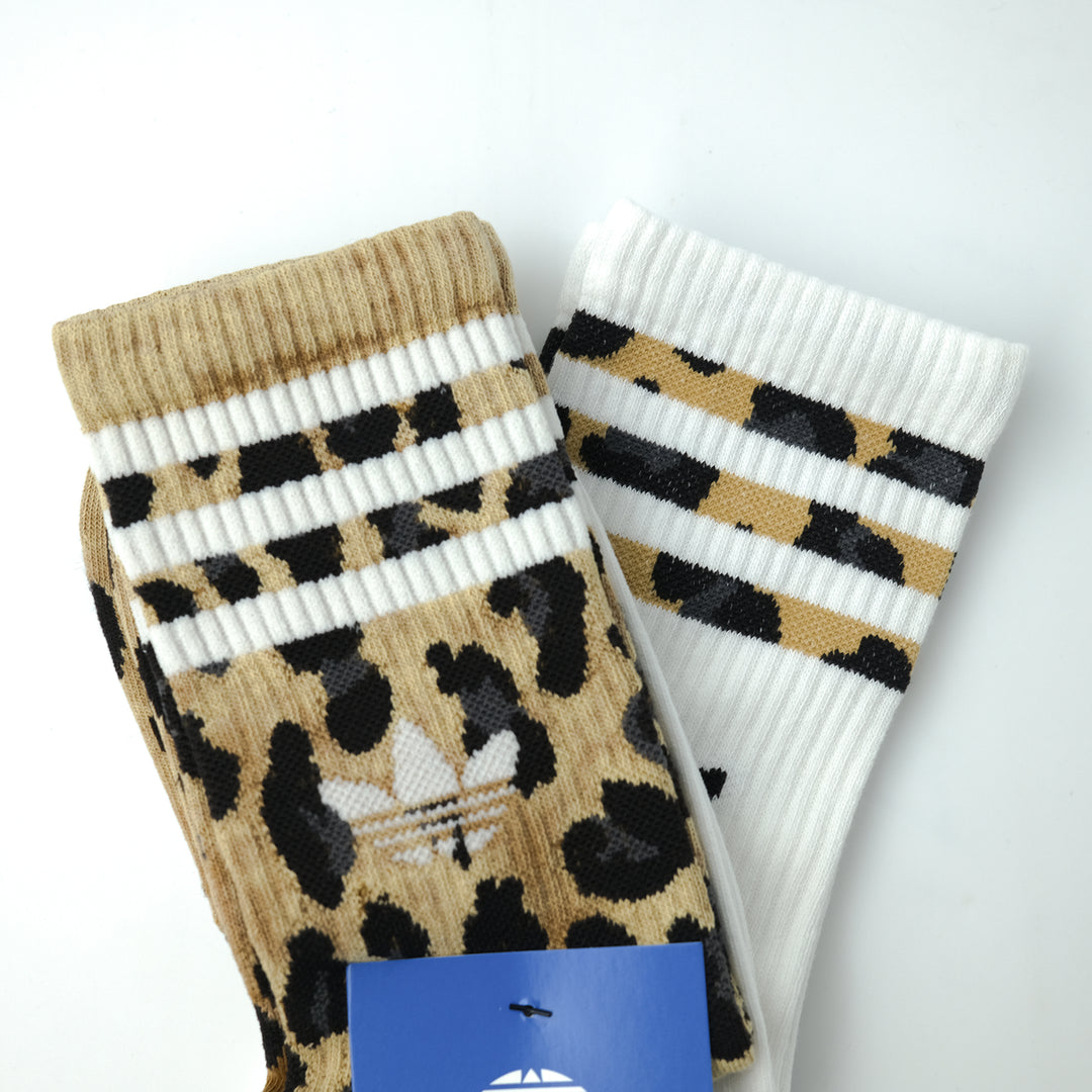 adidas Originals LEO クルーソックス 2PACK BRONZE STRATA/BLACK