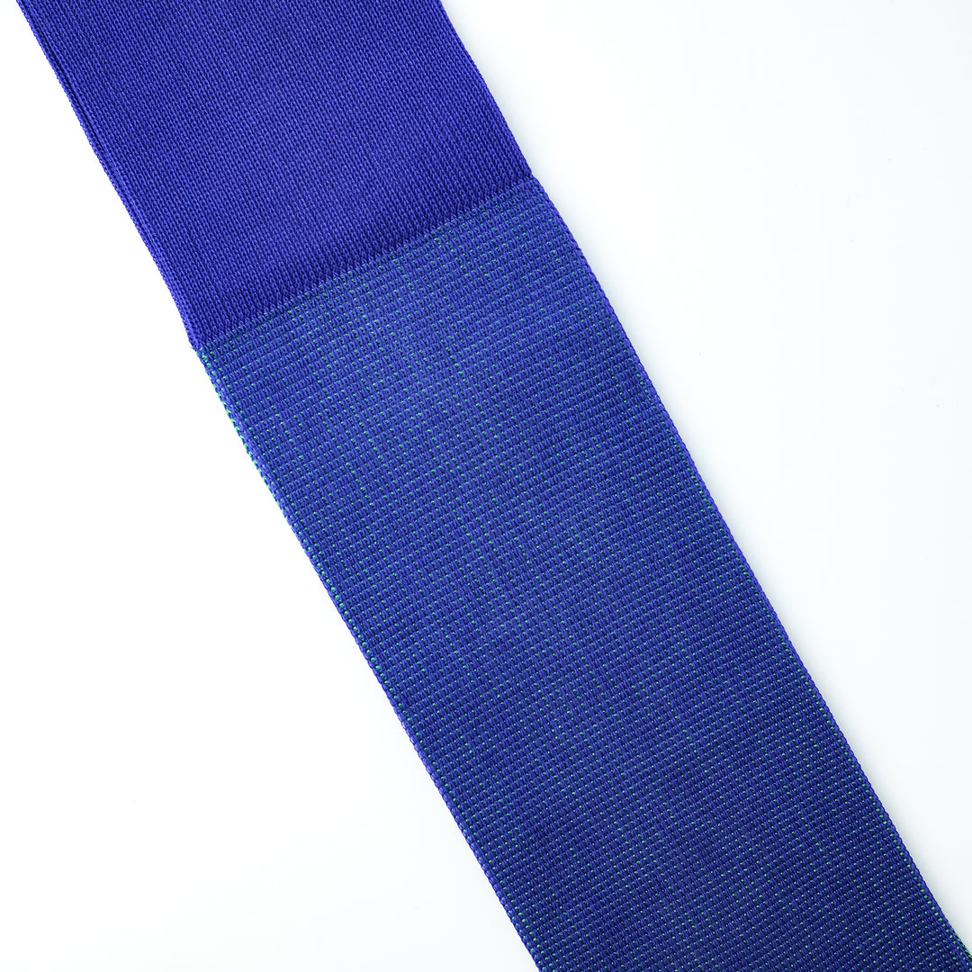 リバーシブルバイカラーロングホーズ PURPLE＆MINT