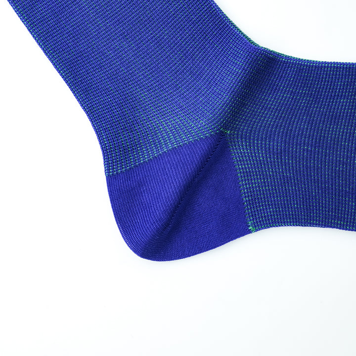 リバーシブルバイカラーロングホーズ PURPLE＆MINT