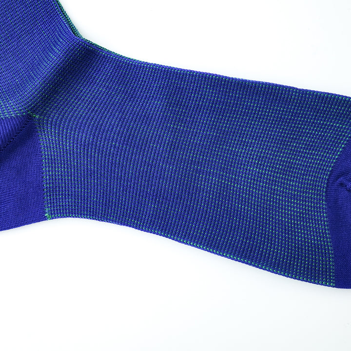 リバーシブルバイカラーロングホーズ PURPLE＆MINT