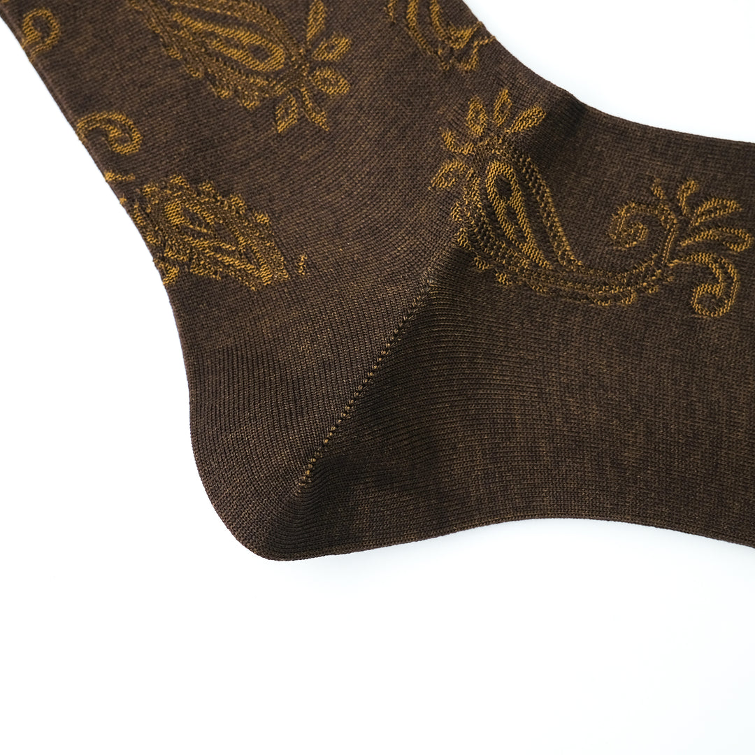 ペイズリーロングホーズ BROWN