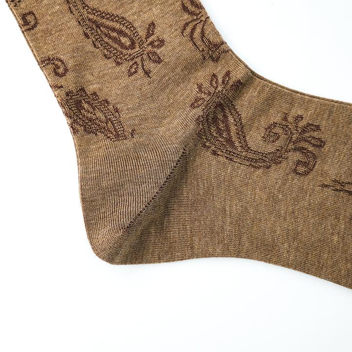 ペイズリーロングホーズ MOCHA