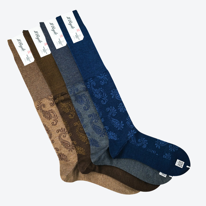 ペイズリーロングホーズ MOCHA