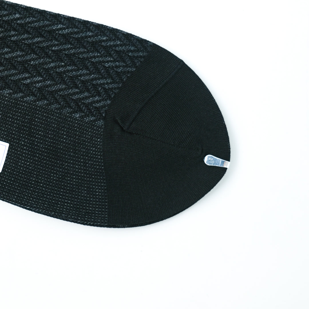 ヘリンボーンロングホーズ BLACK