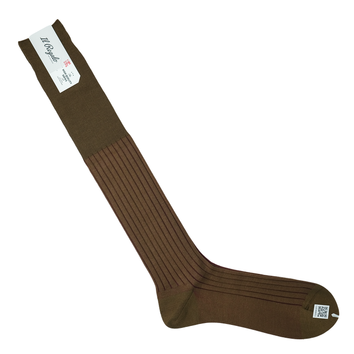 リバーシブルロングホーズ BROWN&BURGUNDY