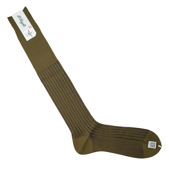 リバーシブルロングホーズ OLIVE&BURGUNDY