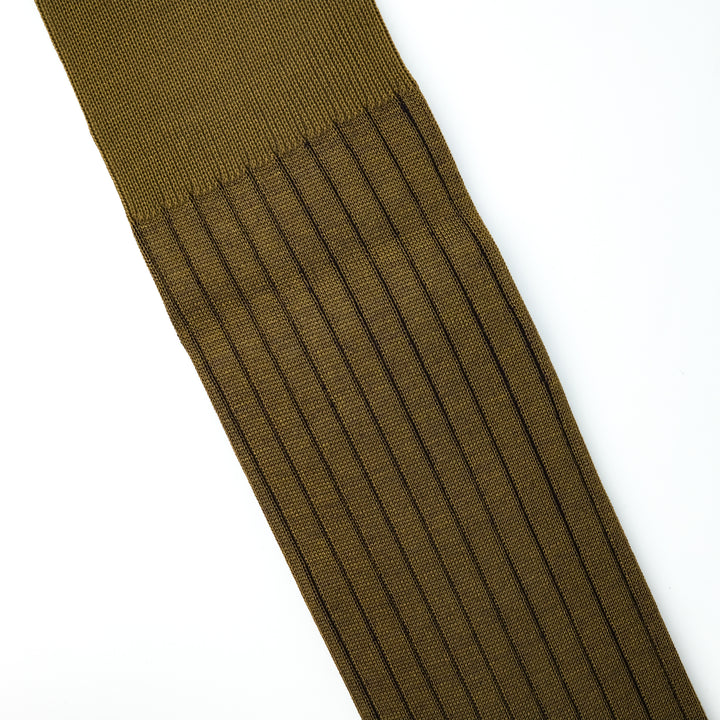 リバーシブルロングホーズ OLIVE&BURGUNDY