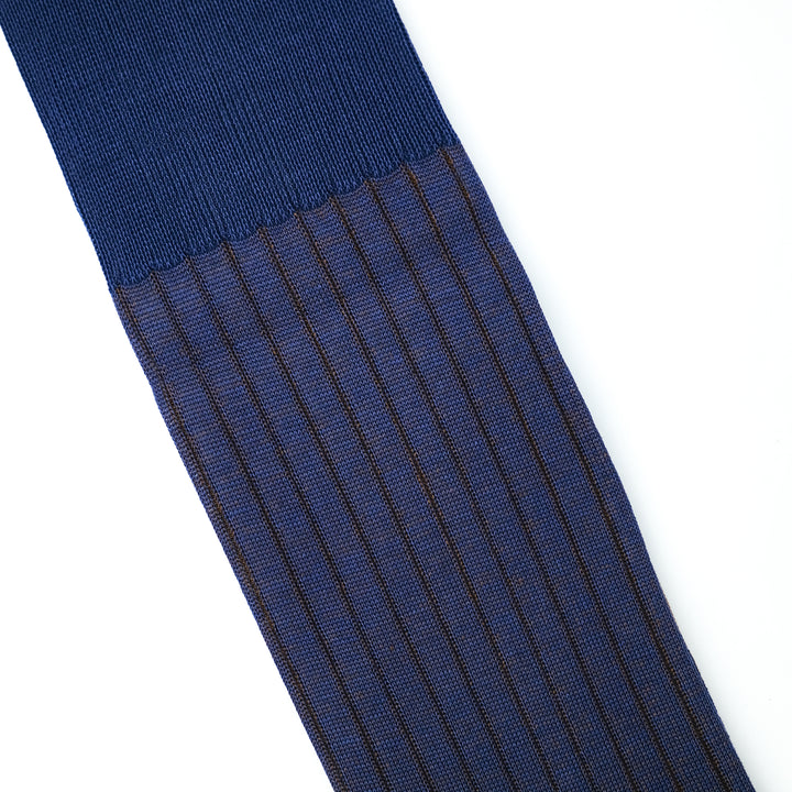 リバーシブルロングホーズ BLUE&AMBER