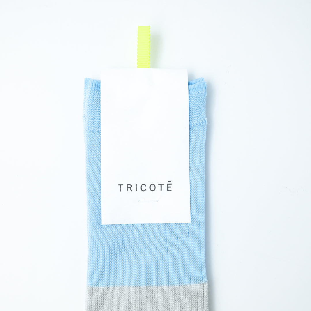 BICOLOR TABI SOCKS L.GRAY