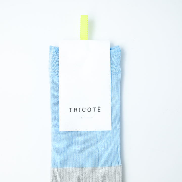 BICOLOR TABI SOCKS L.GRAY
