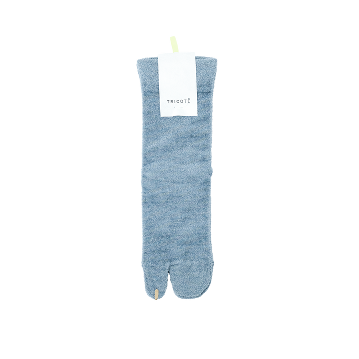 VELOR LAME TABI SOCKS L.BLUE