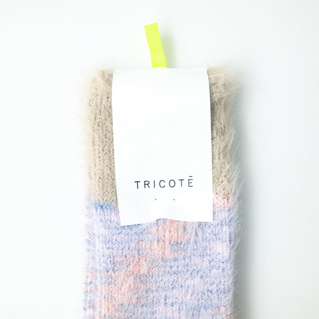 KASURI SHAGGY SOCKS BEIGE