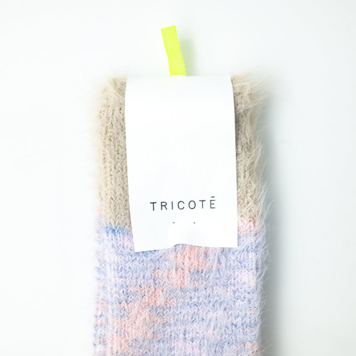 KASURI SHAGGY SOCKS BEIGE