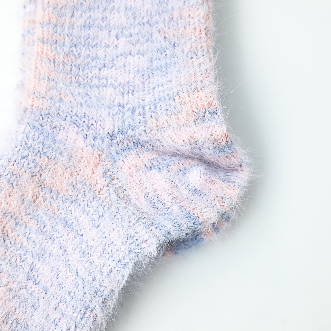 KASURI SHAGGY SOCKS BEIGE