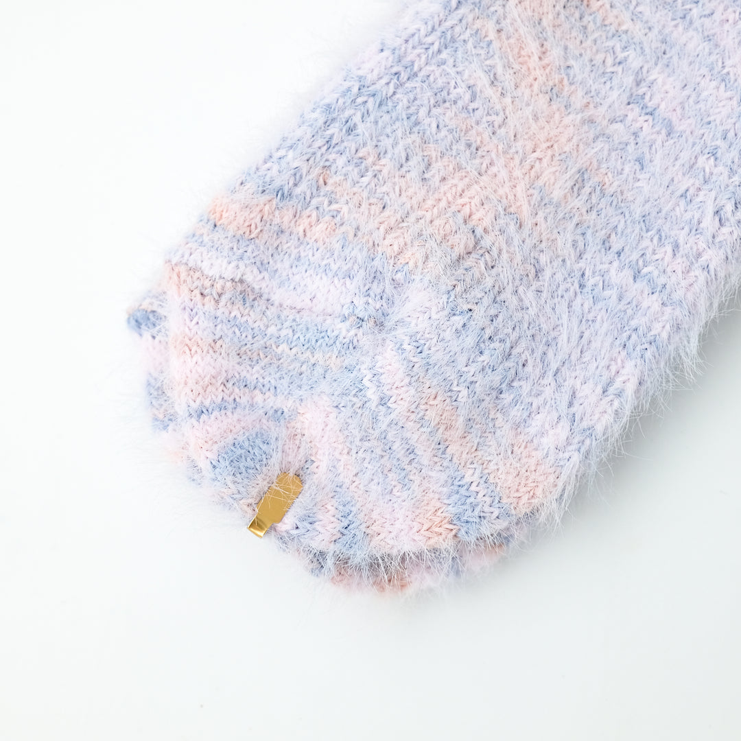 KASURI SHAGGY SOCKS BEIGE