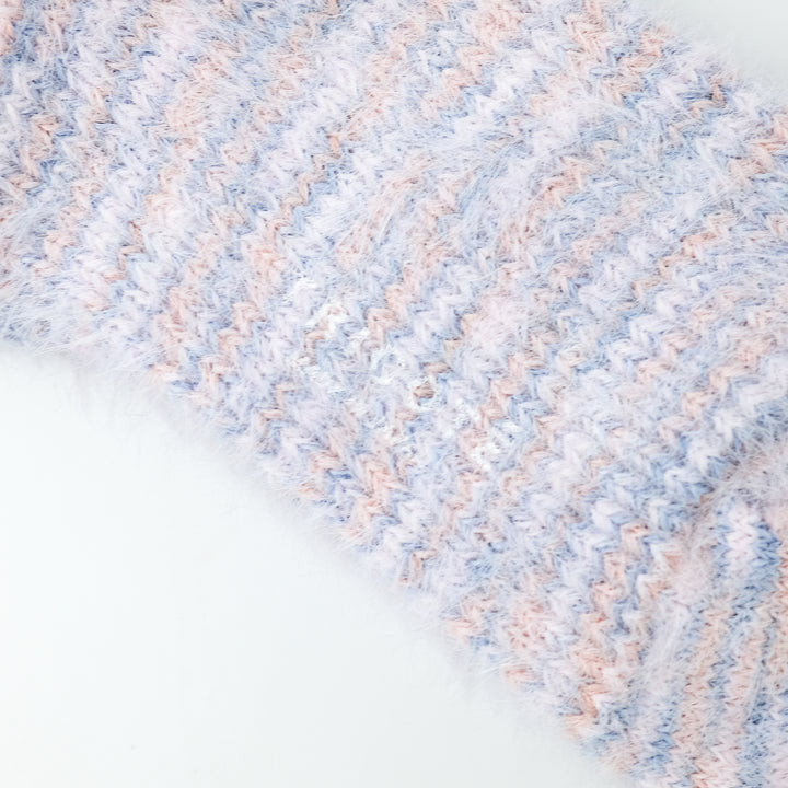 KASURI SHAGGY SOCKS BEIGE