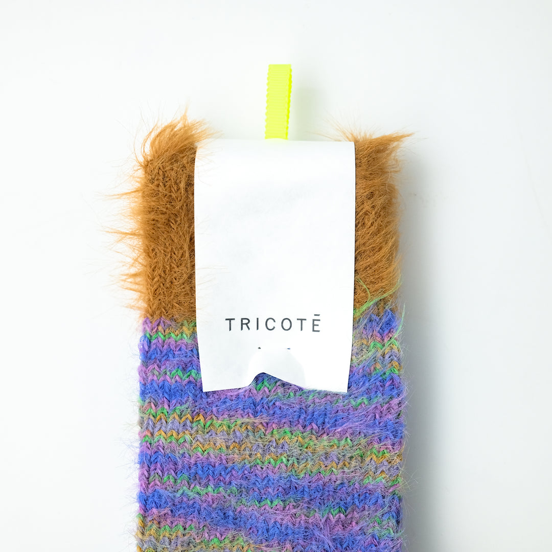 KASURI SHAGGY SOCKS ORANGE