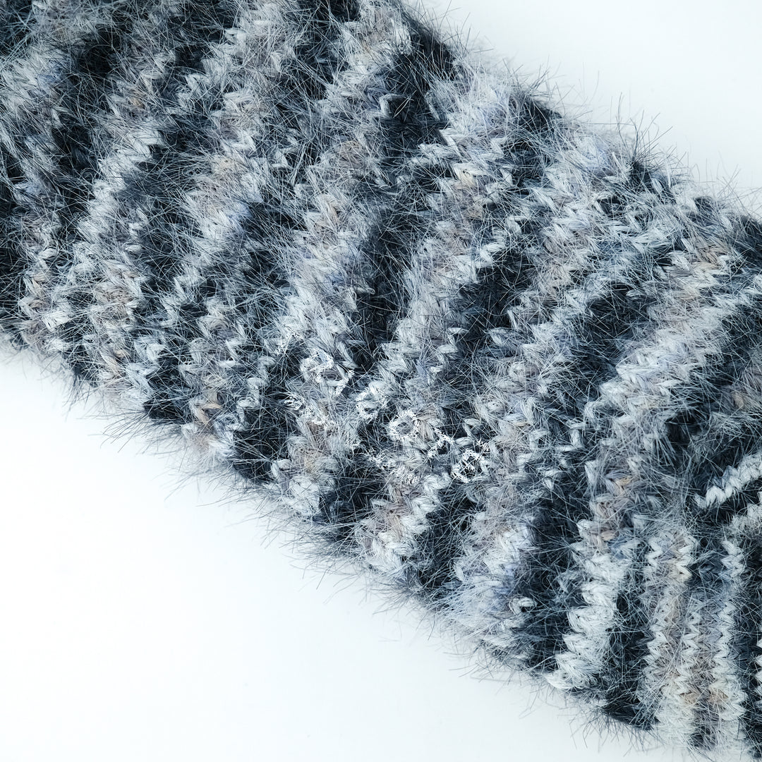 KASURI SHAGGY SOCKS BLACK