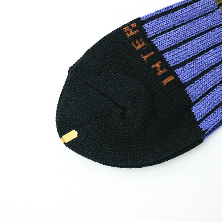 BORDER MESH SOCKS BLACK
