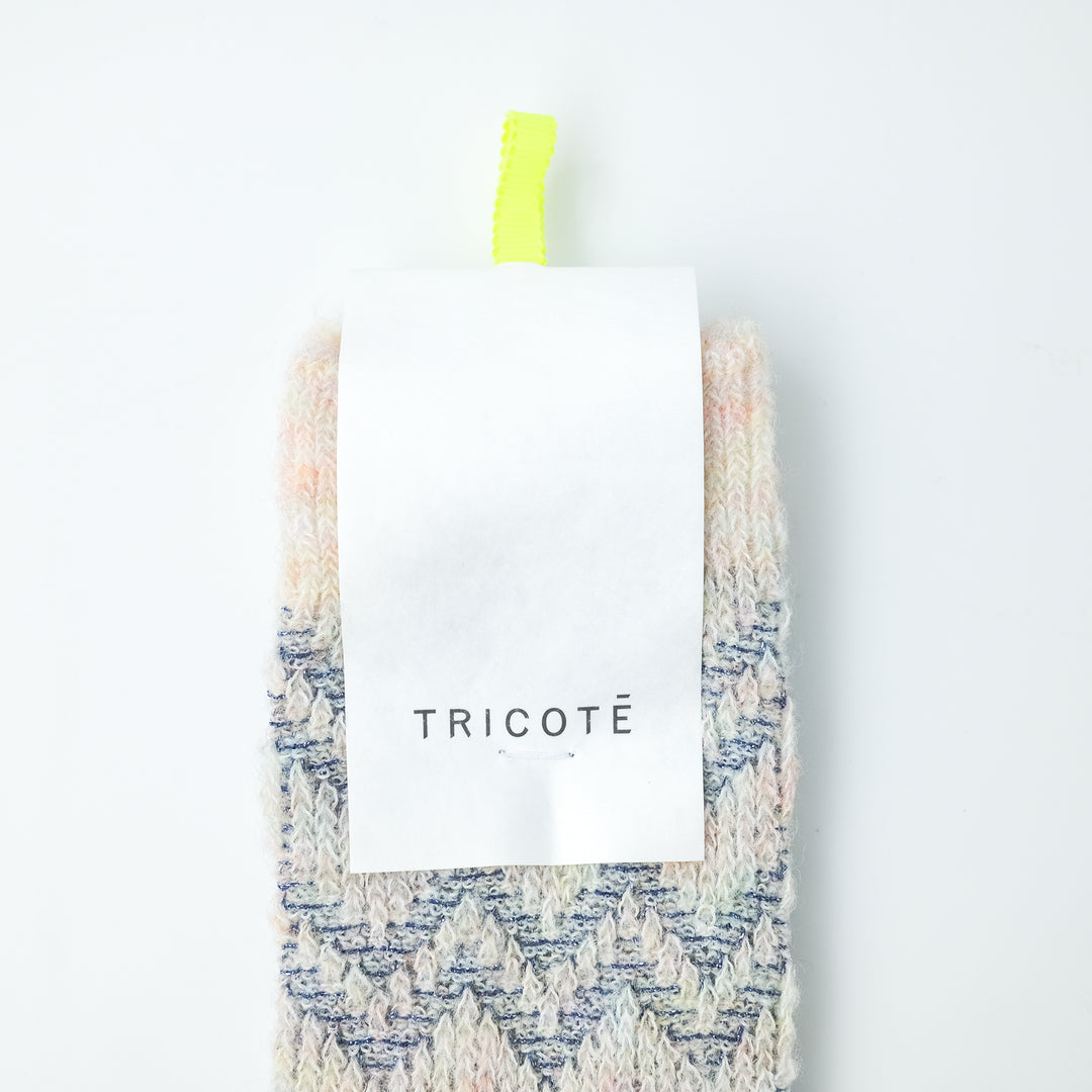 ZIGZAG TAMLINKS SOCKS BEIGE