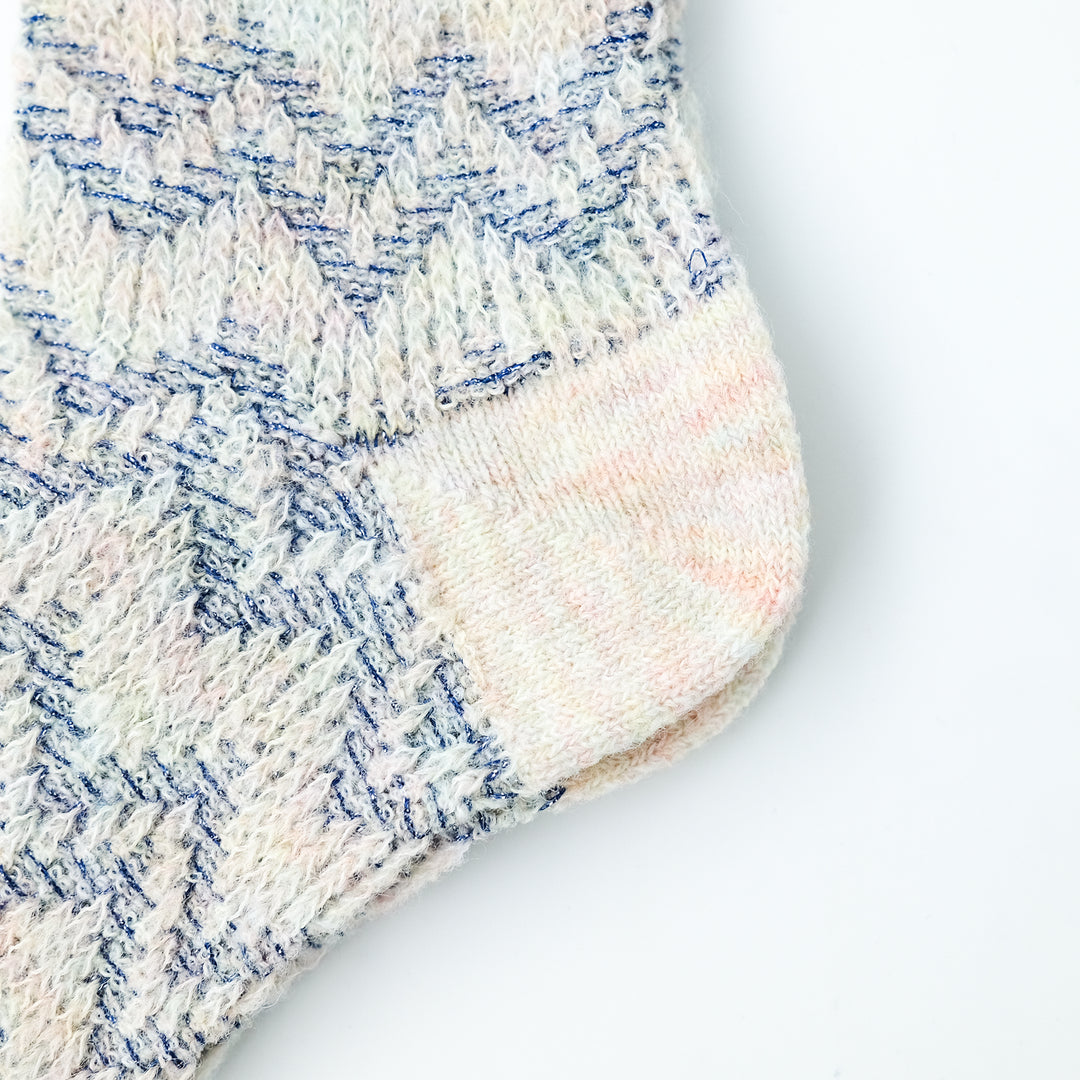 ZIGZAG TAMLINKS SOCKS BEIGE