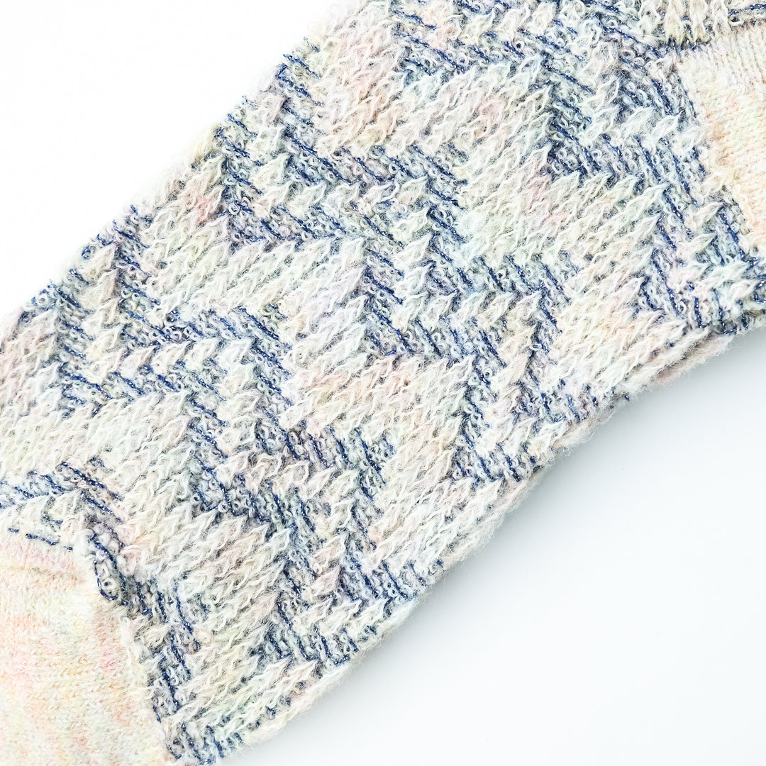 ZIGZAG TAMLINKS SOCKS BEIGE