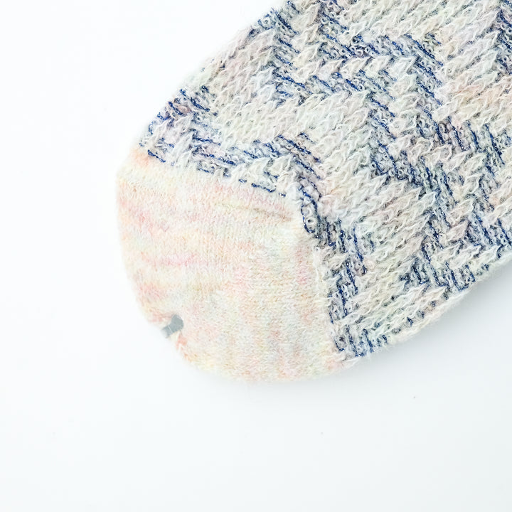 ZIGZAG TAMLINKS SOCKS BEIGE