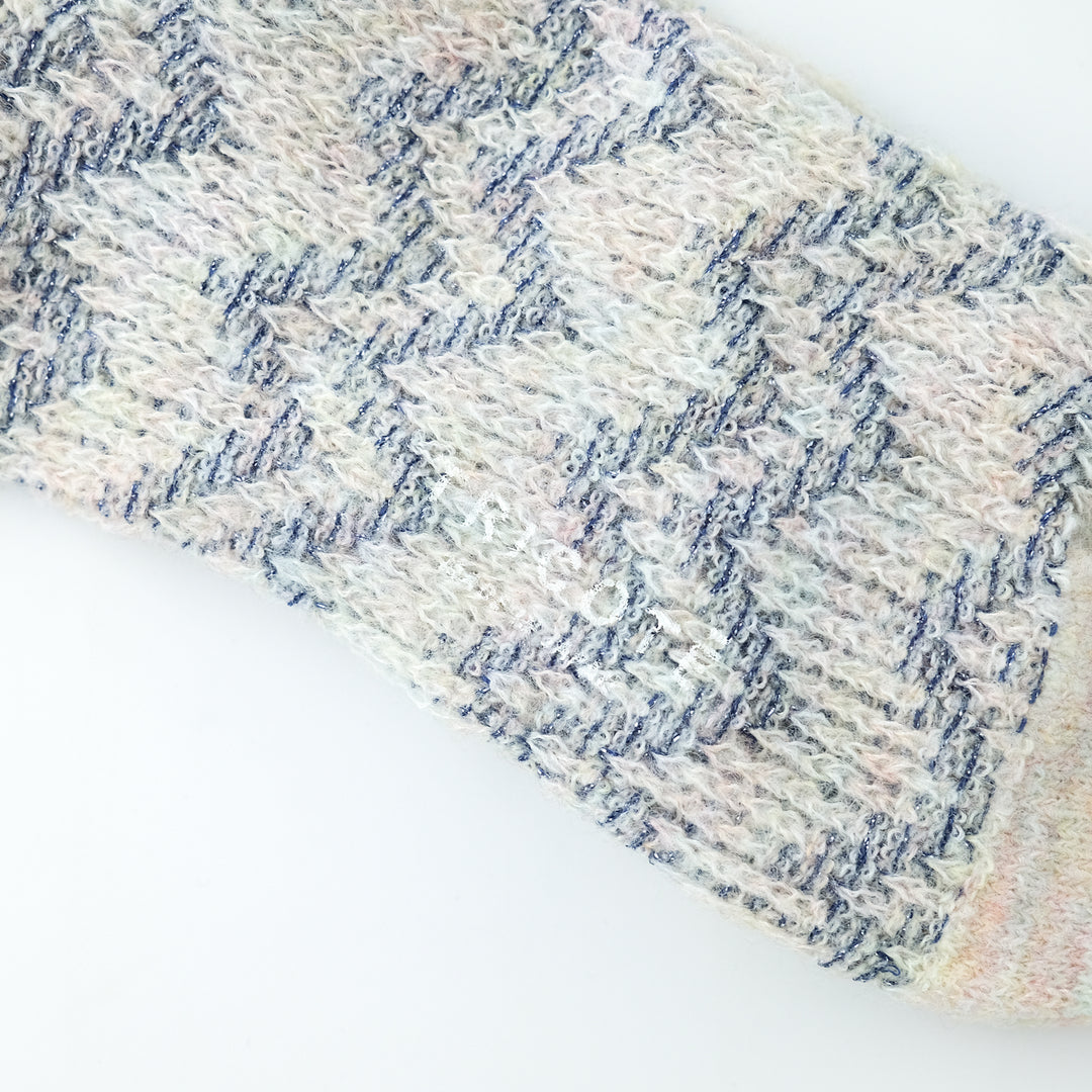 ZIGZAG TAMLINKS SOCKS BEIGE