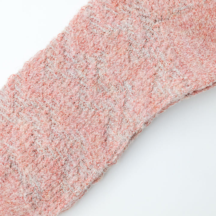 ZIGZAG TAMLINKS SOCKS PINK