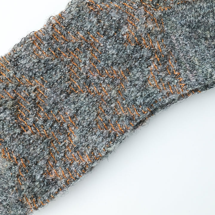 ZIGZAG TAMLINKS SOCKS CHARCOAL