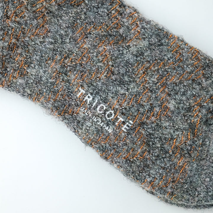 ZIGZAG TAMLINKS SOCKS CHARCOAL