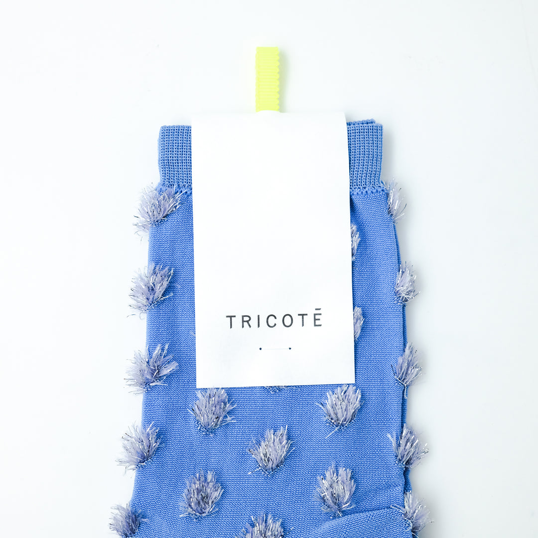 DOT FUR SOCKS L.BLUE