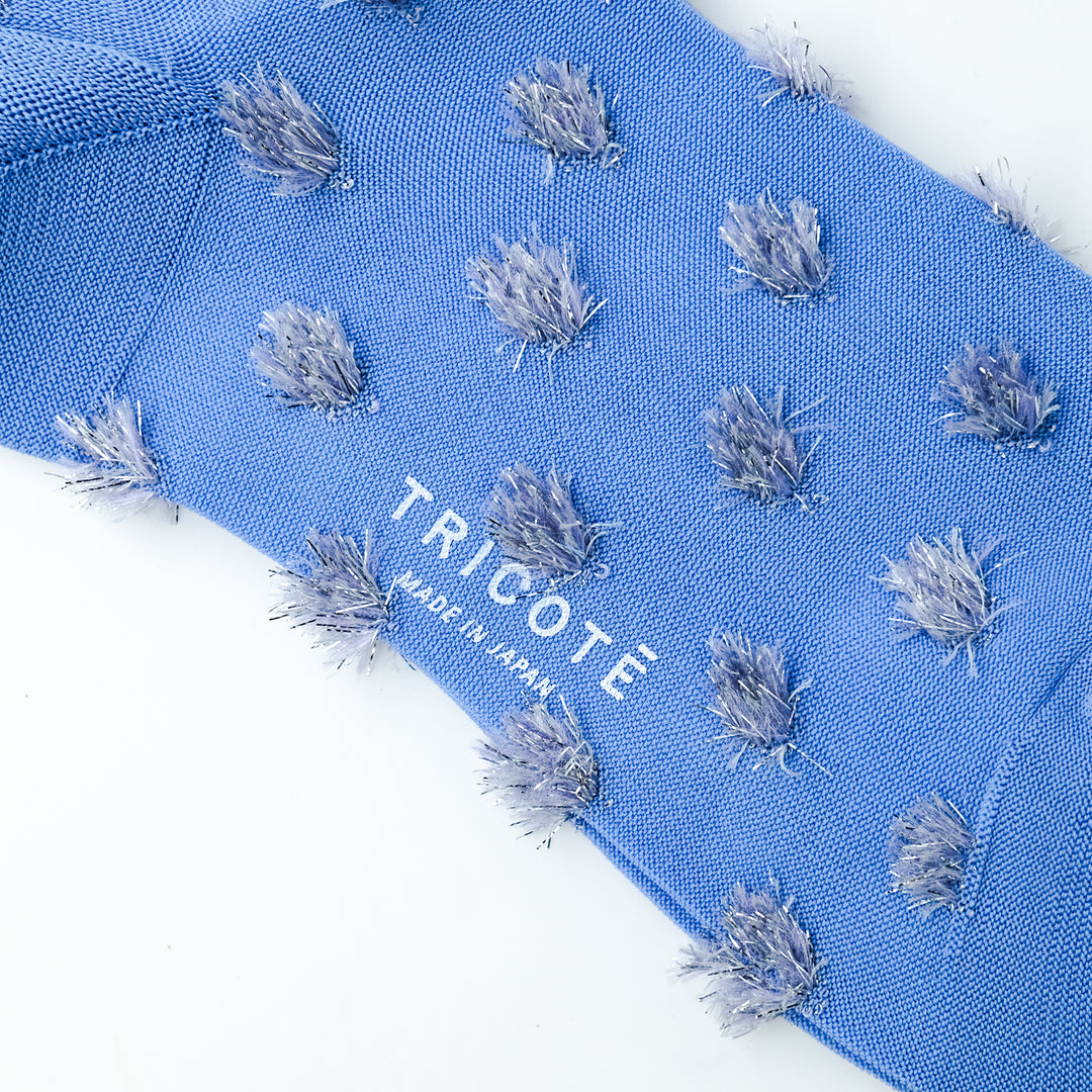 DOT FUR SOCKS L.BLUE