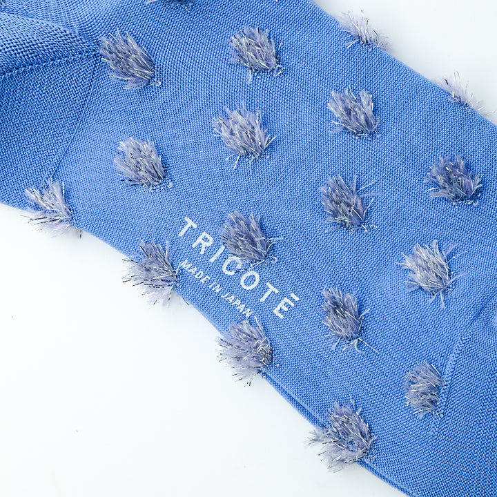 DOT FUR SOCKS L.BLUE