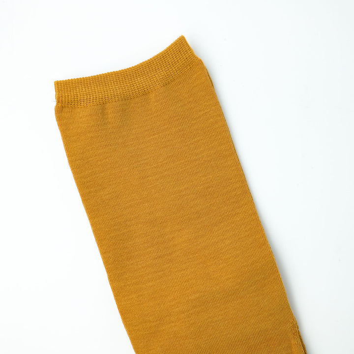 COOLMAX EcoMade Fiber Socks MUSTARD