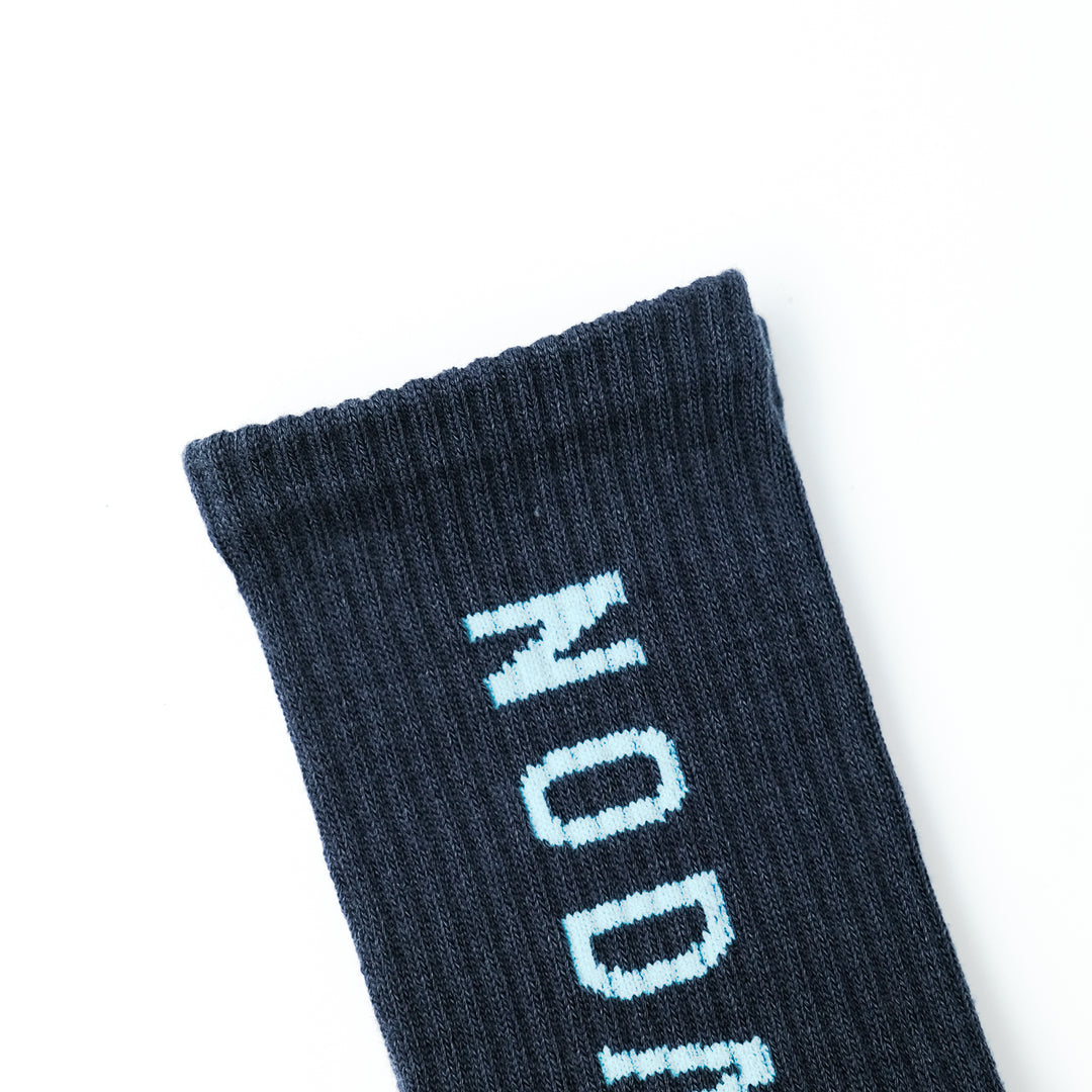 NODAL Logo Socks FADE NAVY×SAX