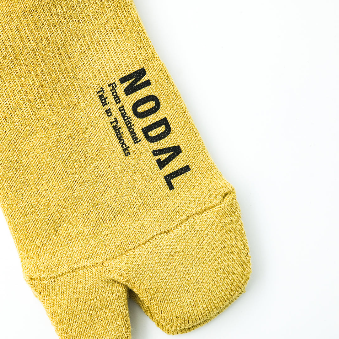 NODAL Logo Socks CAMEL×BROWN
