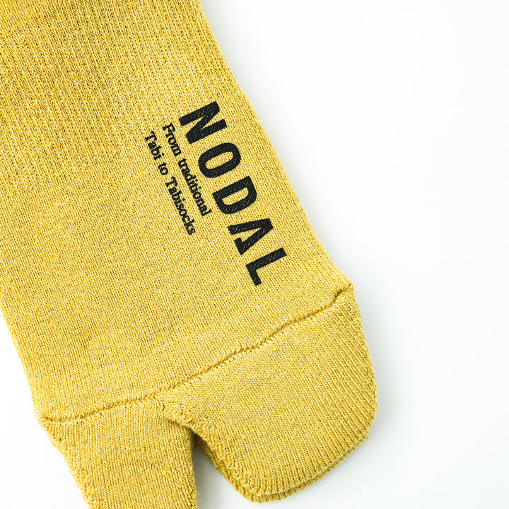 NODAL Logo Socks CAMEL×BROWN
