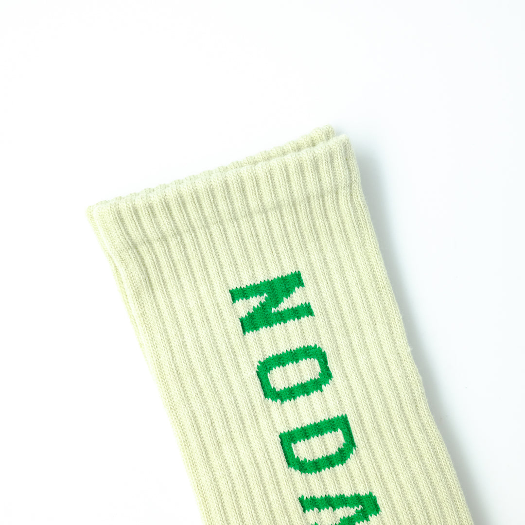 NODAL Logo Socks MINT×GREEN