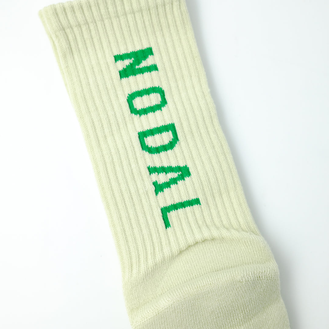 NODAL Logo Socks MINT×GREEN