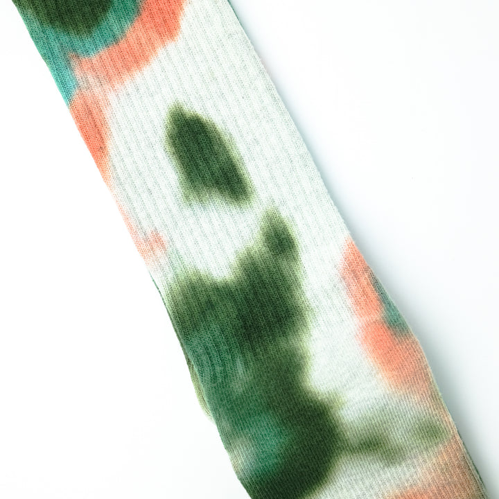 Tie Dye Long Socks PINK