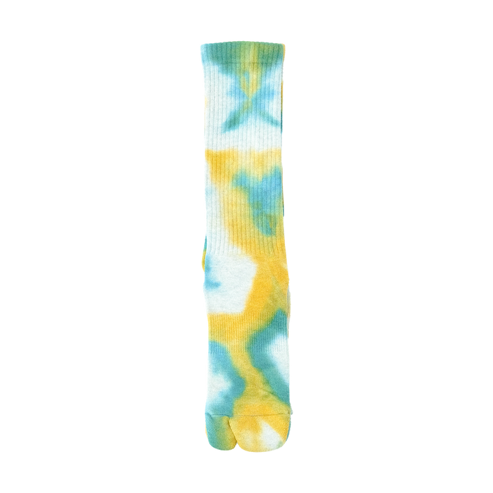 Tie Dye Long Socks GREEN