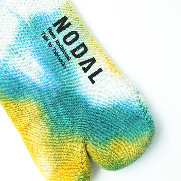 Tie Dye Long Socks GREEN