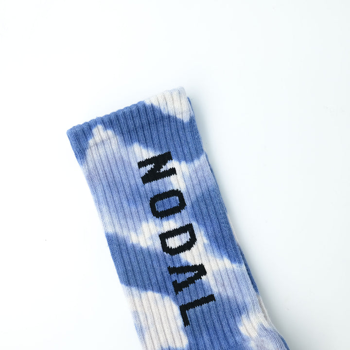 TieDye Logo Socks BLUE