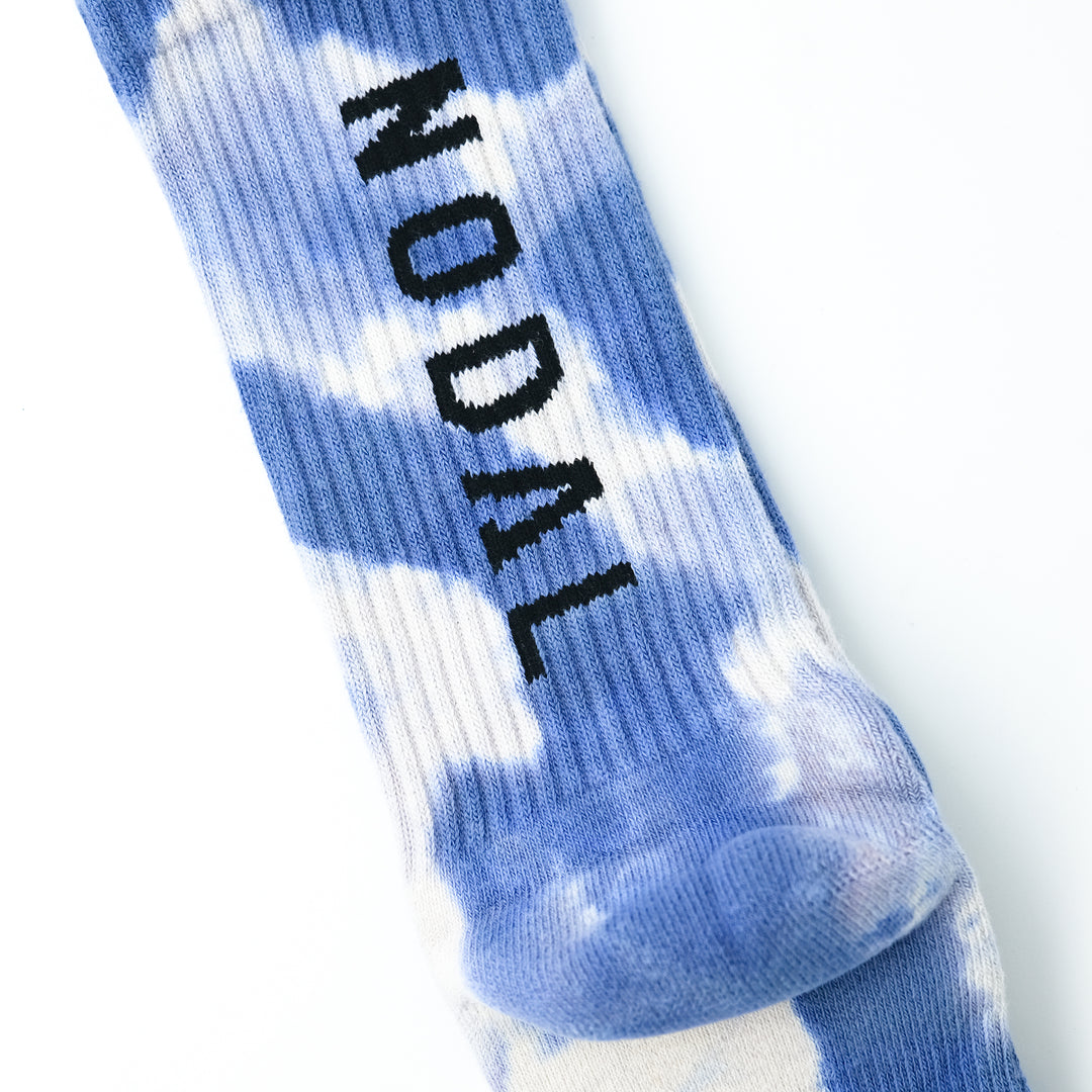 TieDye Logo Socks BLUE